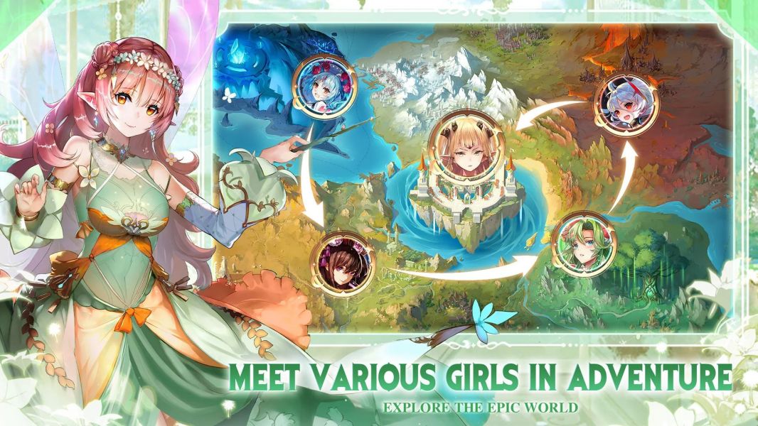 Girls' Connect: Idle RPG